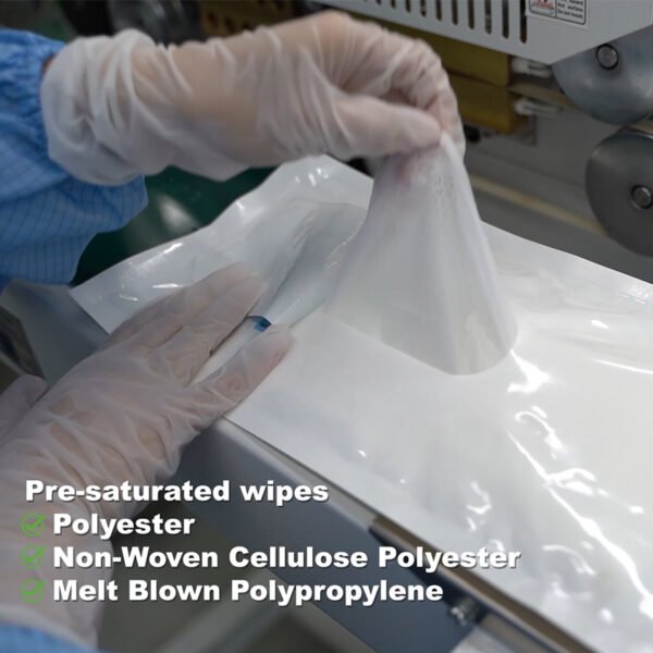 Pre Saturated Non Woven MBPP Wipes